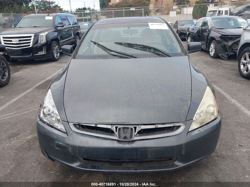 2005 Honda Accord 2.4 Lx VIN: 1HGCM56415A117937 Lot: 40716891