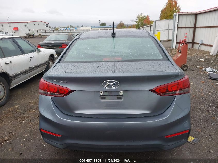 2020 Hyundai Accent Sel VIN: 3KPC24A69LE095266 Lot: 40716908