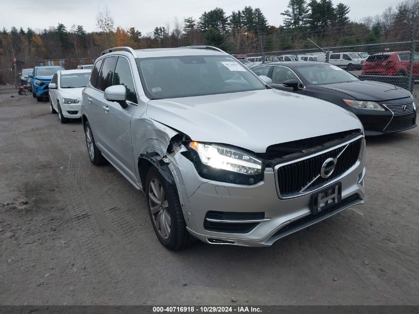 VIN YV4A22PK9H1157451 2017 Volvo XC90, T6 Momentum no.1