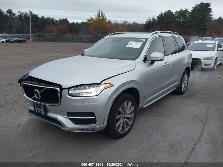 VIN YV4A22PK9H1157451 2017 Volvo XC90, T6 Momentum no.2