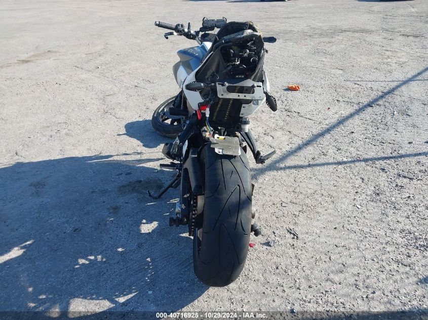 2021 Yamaha Mt07 VIN: JYARM32E0MA001036 Lot: 40716925