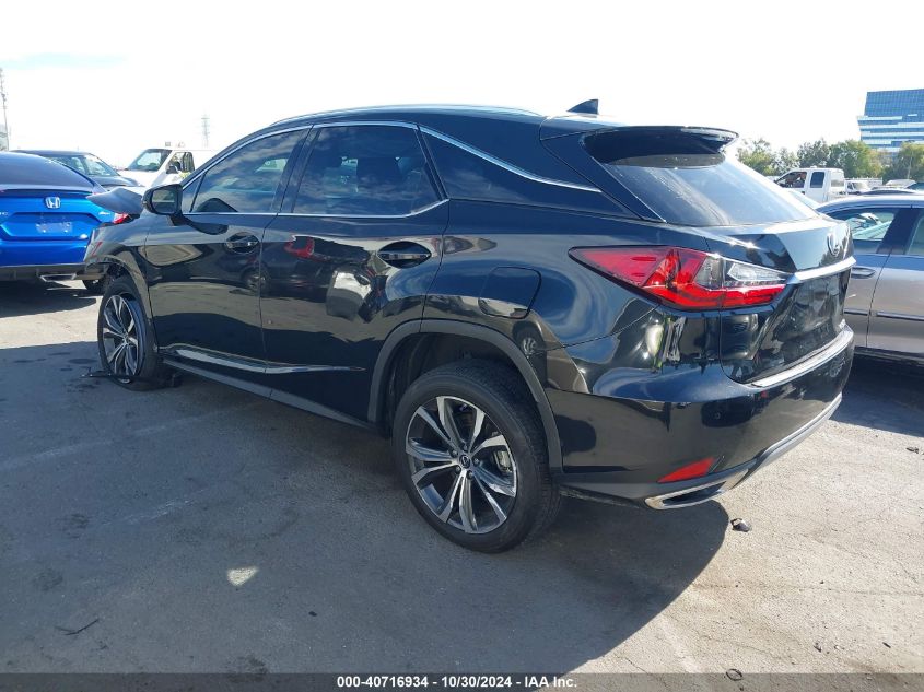 VIN 2T2HZMAA8MC194808 2021 Lexus RX, 350 no.3