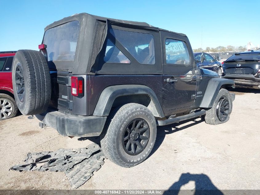 2016 Jeep Wrangler Sport VIN: 1C4AJWAG7GL313703 Lot: 40716942