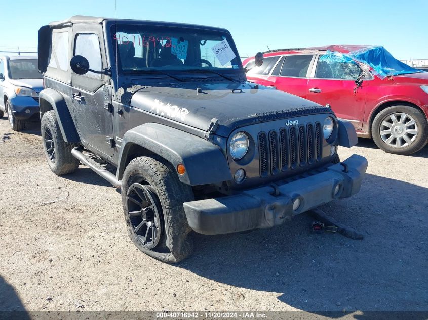 2016 Jeep Wrangler Sport VIN: 1C4AJWAG7GL313703 Lot: 40716942