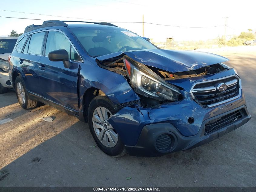 2019 Subaru Outback 2.5I VIN: 4S4BSABC0K3276837 Lot: 40716945