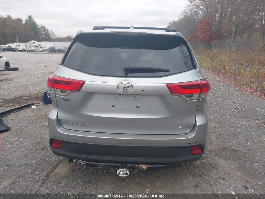 2019 Toyota Highlander Le Plus VIN: 5TDBZRFHXKS953251 Lot: 40716946