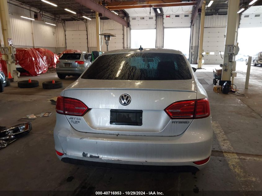 2013 Volkswagen Jetta Hybrid Se VIN: 3VW637AJ9DM238253 Lot: 40716953