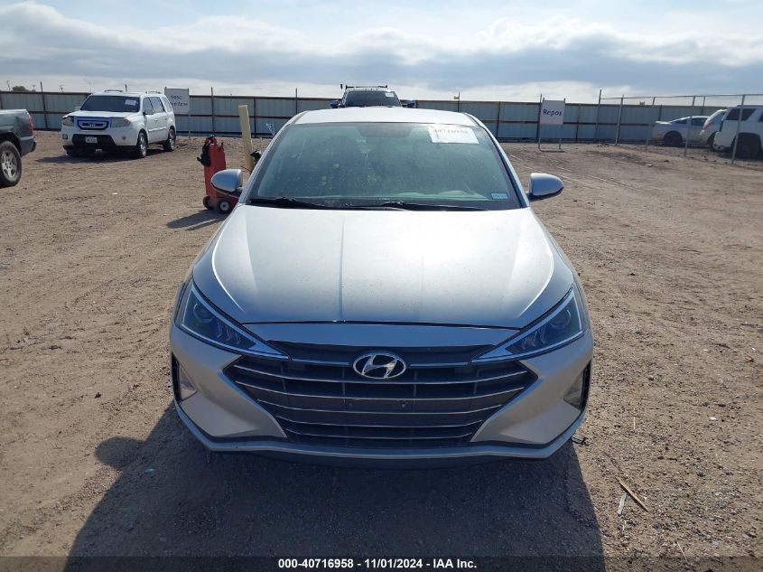 2019 Hyundai Elantra Se VIN: KMHD74LF5KU811904 Lot: 40716958