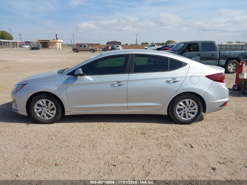 2019 Hyundai Elantra Se VIN: KMHD74LF5KU811904 Lot: 40716958