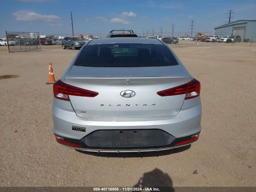 2019 Hyundai Elantra Se VIN: KMHD74LF5KU811904 Lot: 40716958