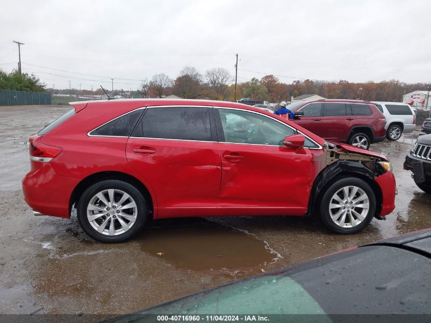 2014 Toyota Venza Le VIN: 4T3BA3BB8EU064702 Lot: 40716960