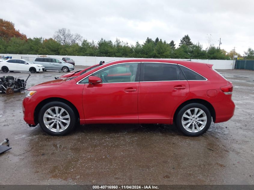 2014 Toyota Venza Le VIN: 4T3BA3BB8EU064702 Lot: 40716960