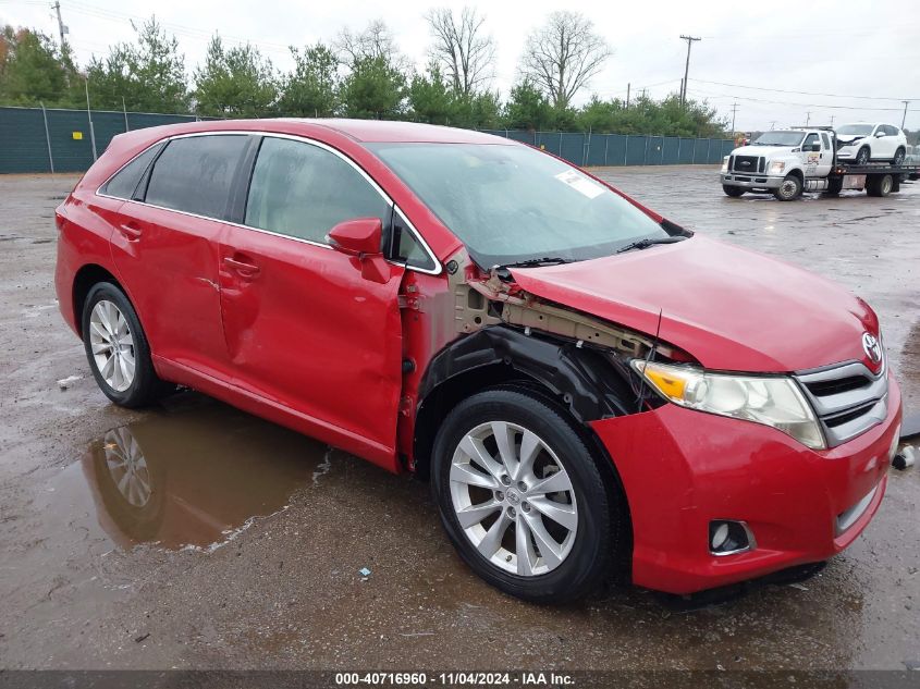 2014 Toyota Venza Le VIN: 4T3BA3BB8EU064702 Lot: 40716960