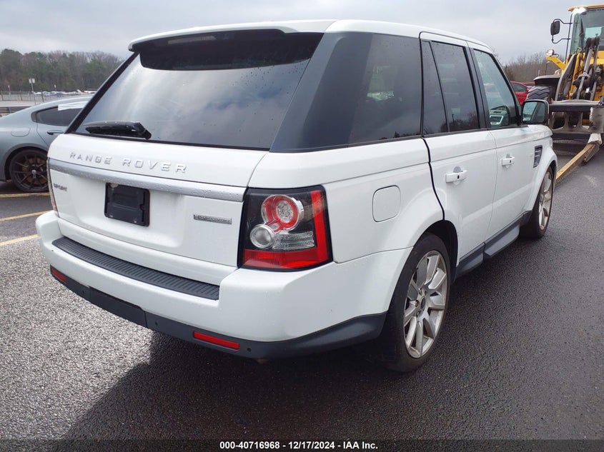 Vin: salsk2d44da775194, lot: 41206345, land rover range rover sport hse 20134