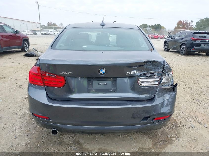 2014 BMW 328D xDrive VIN: WBA3D5C59EKX96701 Lot: 40716972