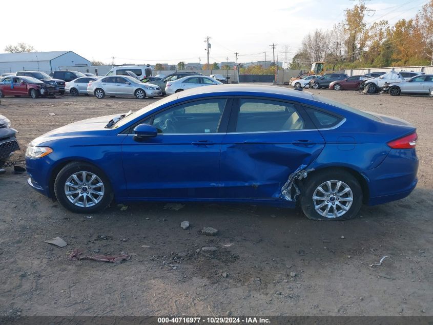 2018 FORD FUSION S - 3FA6P0G75JR228754