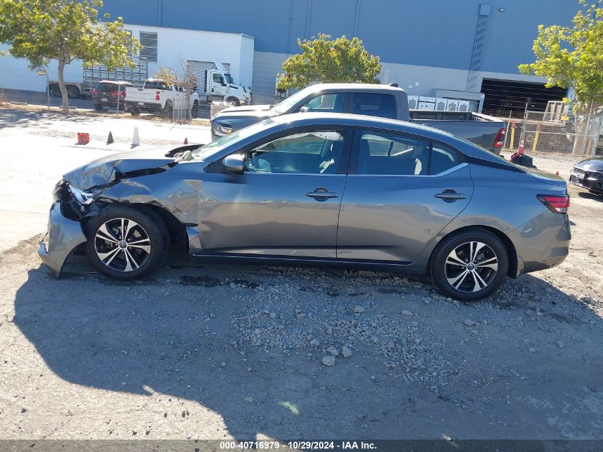 2021 Nissan Sentra Sv Xtronic Cvt VIN: 3N1AB8CV7MY244697 Lot: 40716979