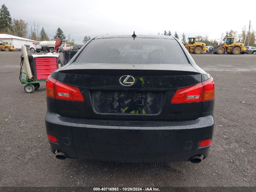 2008 Lexus Is 250 VIN: JTHCK262685020407 Lot: 40716983