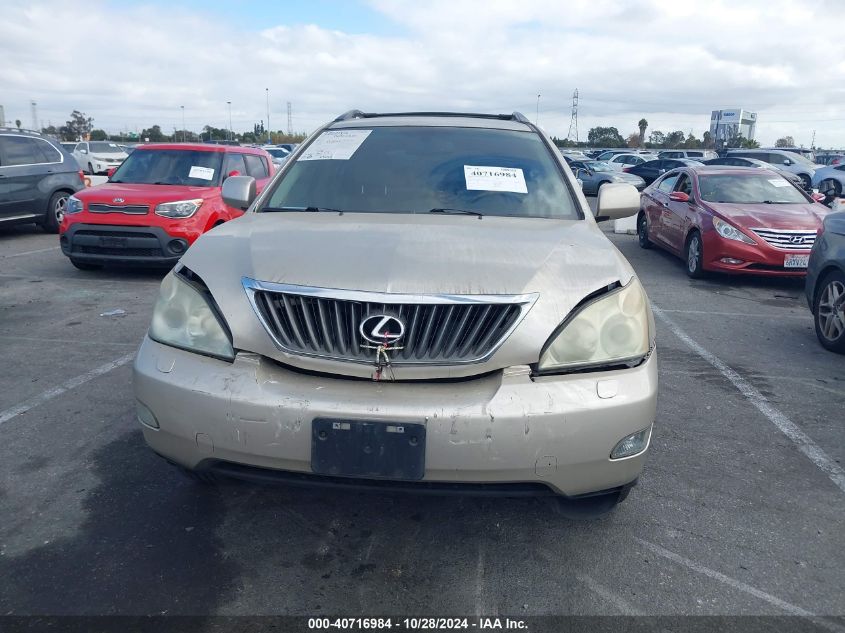 2008 Lexus Rx 350 VIN: 2T2GK31U58C034279 Lot: 40716984