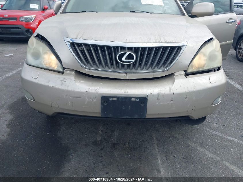 2008 Lexus Rx 350 VIN: 2T2GK31U58C034279 Lot: 40716984