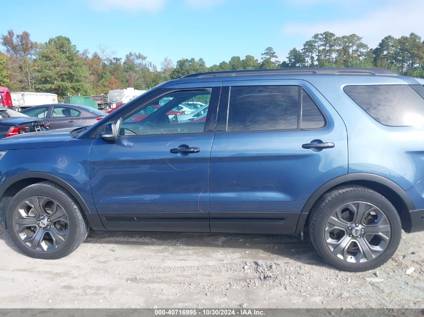 2018 Ford Explorer Sport VIN: 1FM5K8GT0JGA33969 Lot: 40716995