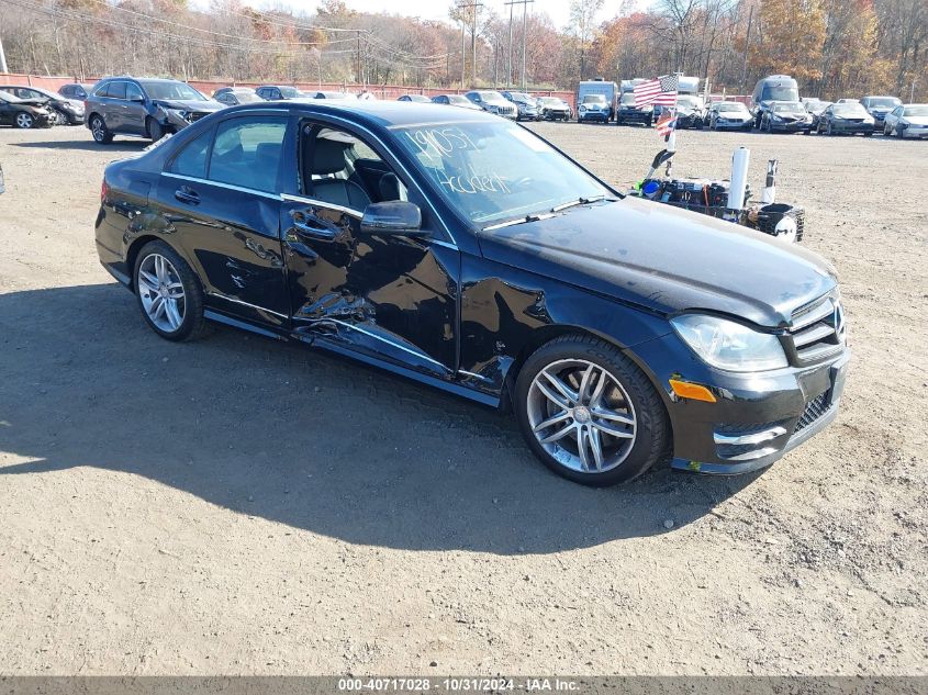 VIN WDDGF8AB7EA950052 2014 Mercedes-Benz C 300, C 3... no.1