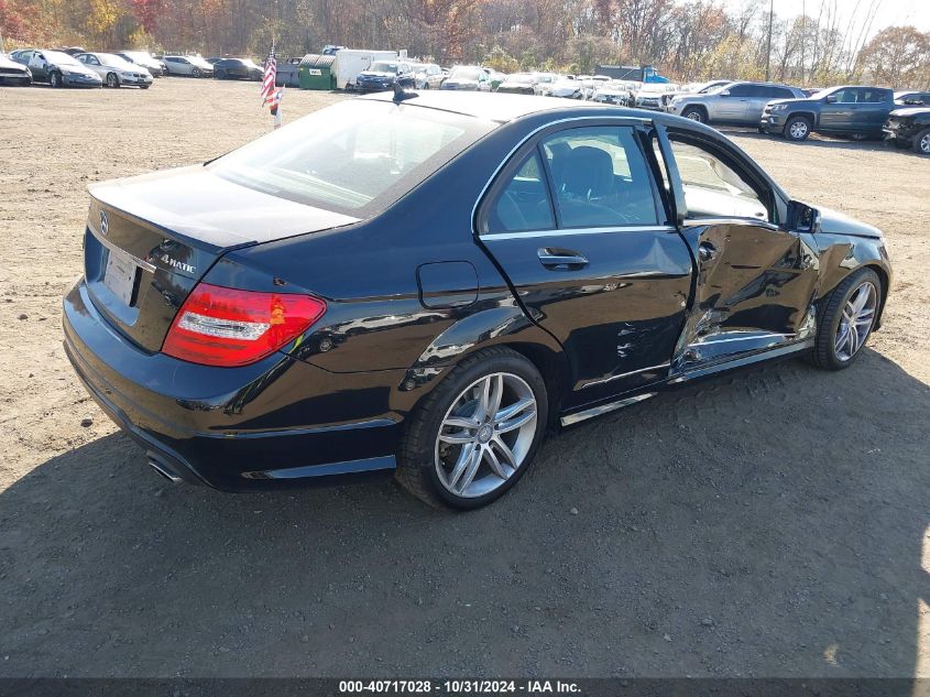 VIN WDDGF8AB7EA950052 2014 Mercedes-Benz C 300, C 3... no.4