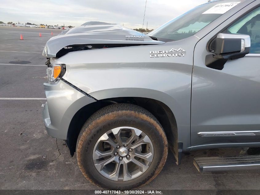 2023 Chevrolet Silverado 1500 4Wd Short Bed High Country VIN: 1GCUDJE82PZ303099 Lot: 40717043