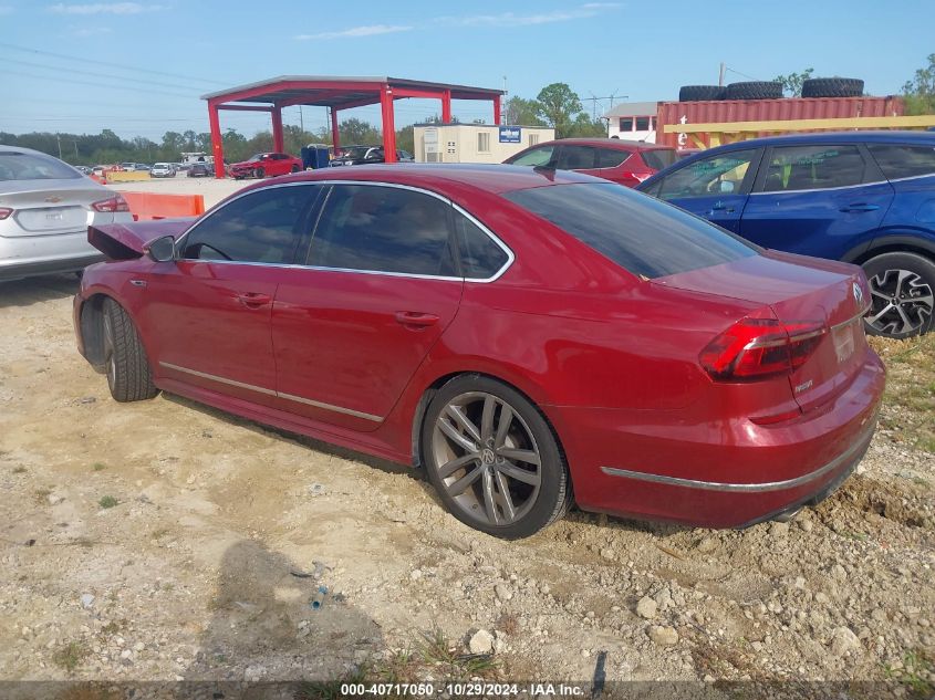 2017 Volkswagen Passat 1.8T R-Line VIN: 1VWDT7A3XHC065908 Lot: 40717050