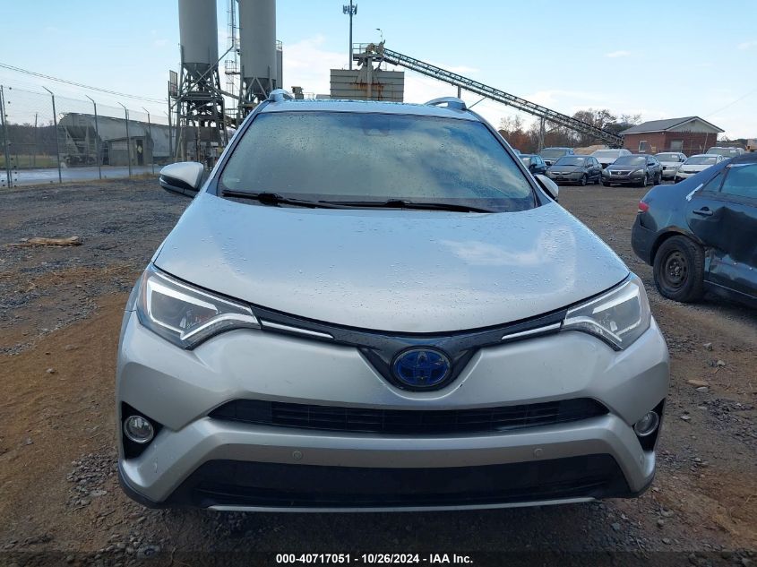 2016 Toyota Rav4 Hybrid Limited VIN: JTMDJREV2GD031325 Lot: 40717051