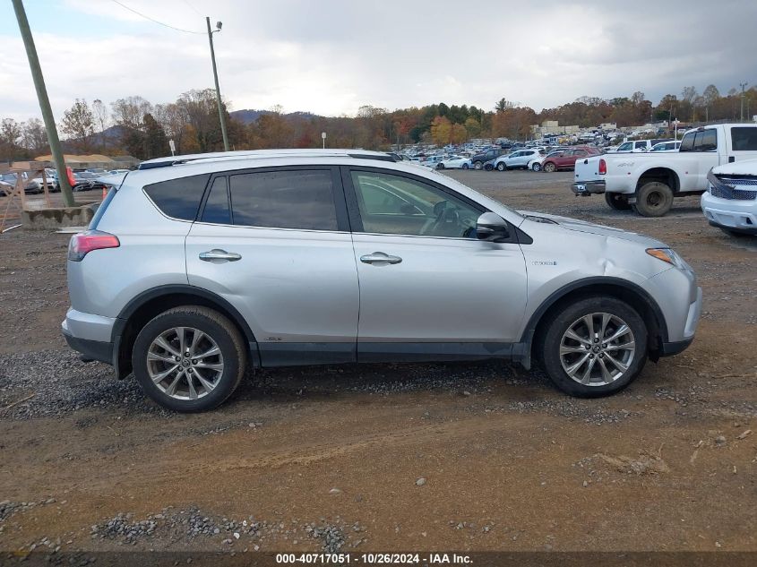 2016 Toyota Rav4 Hybrid Limited VIN: JTMDJREV2GD031325 Lot: 40717051