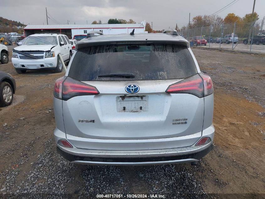 2016 Toyota Rav4 Hybrid Limited VIN: JTMDJREV2GD031325 Lot: 40717051