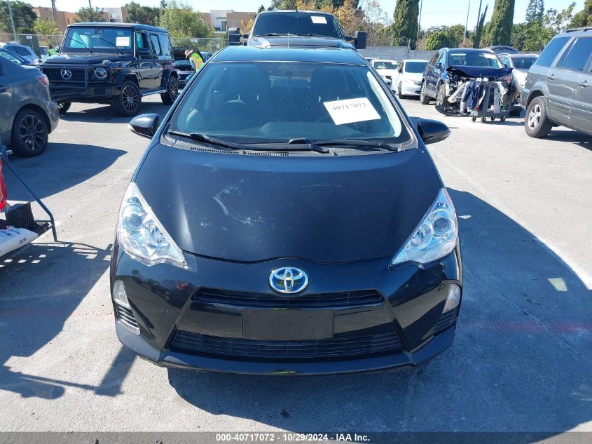 2013 Toyota Prius C Two VIN: JTDKDTB35D1549313 Lot: 40717072