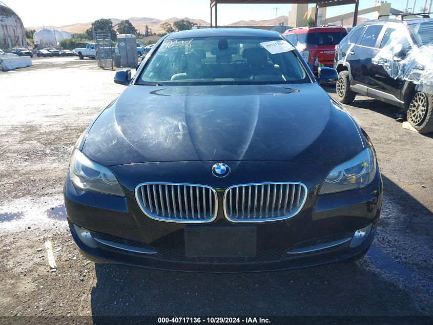 2011 BMW 550I VIN: WBAFR9C51BDE81822 Lot: 40717136