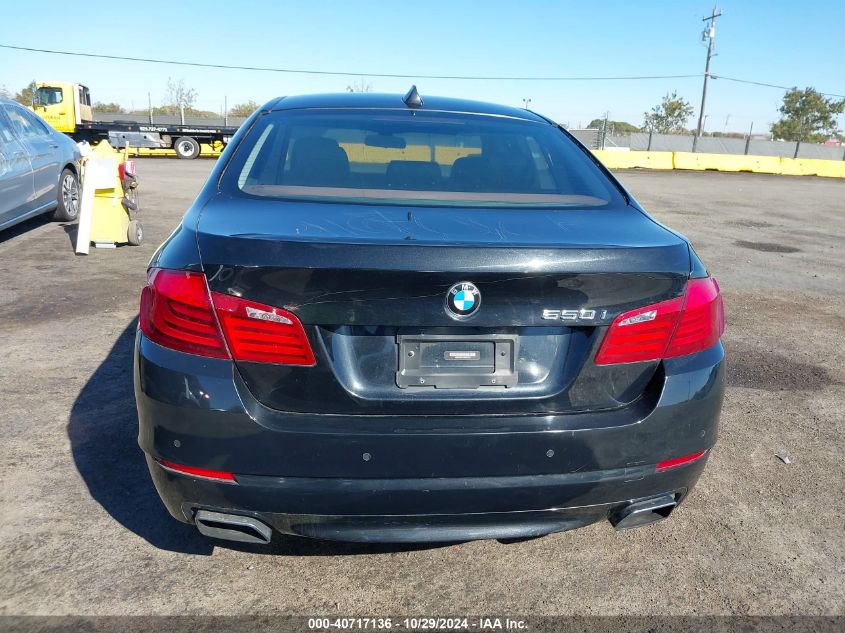 2011 BMW 550I VIN: WBAFR9C51BDE81822 Lot: 40717136