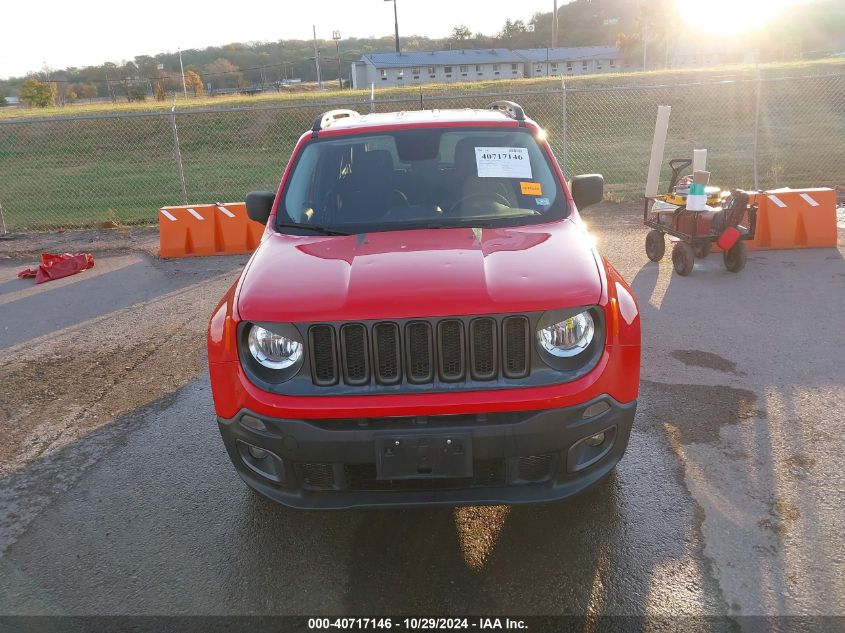 2017 Jeep Renegade Latitude Fwd VIN: ZACCJABB6HPE59781 Lot: 40717146