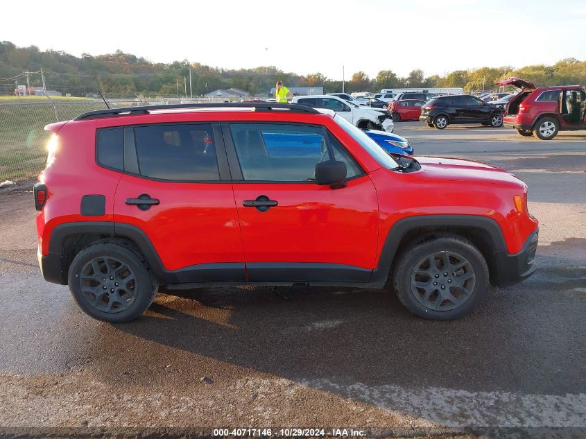 2017 Jeep Renegade Latitude Fwd VIN: ZACCJABB6HPE59781 Lot: 40717146