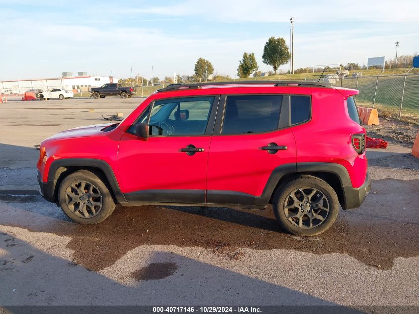 2017 Jeep Renegade Latitude Fwd VIN: ZACCJABB6HPE59781 Lot: 40717146