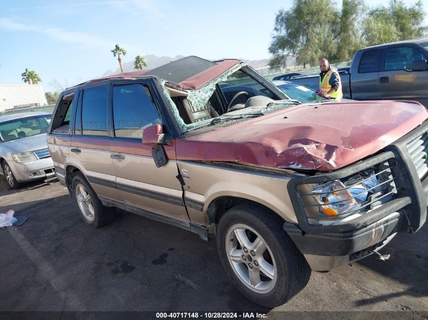 2000 Land Rover Range Rover 4.0 Se VIN: SALPV1547YA439406 Lot: 40717148