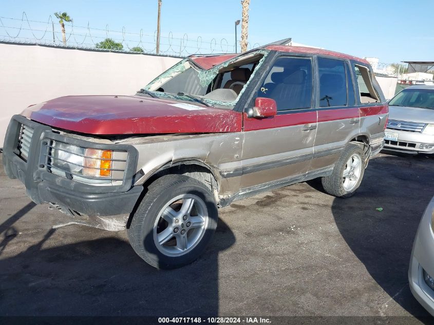 2000 Land Rover Range Rover 4.0 Se VIN: SALPV1547YA439406 Lot: 40717148