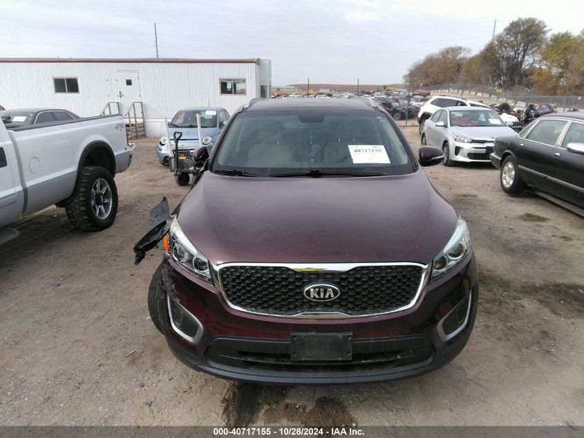 2016 Kia Sorento 2.4L Lx VIN: 5XYPGDA38GG132860 Lot: 40717155