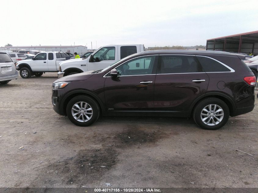 2016 Kia Sorento 2.4L Lx VIN: 5XYPGDA38GG132860 Lot: 40717155