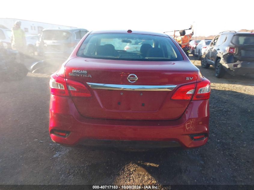 2019 Nissan Sentra Sv VIN: 3N1AB7AP6KY397731 Lot: 40717183