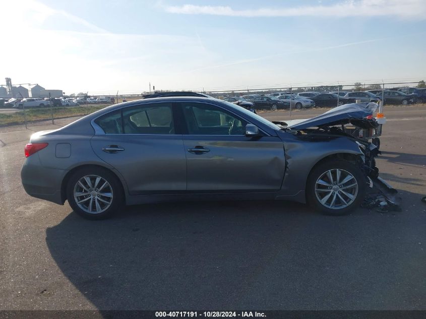 2015 Infiniti Q50 VIN: JN1BV7AR4FM423510 Lot: 40717191