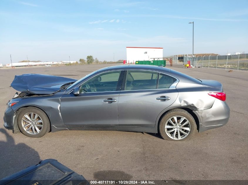 2015 Infiniti Q50 VIN: JN1BV7AR4FM423510 Lot: 40717191