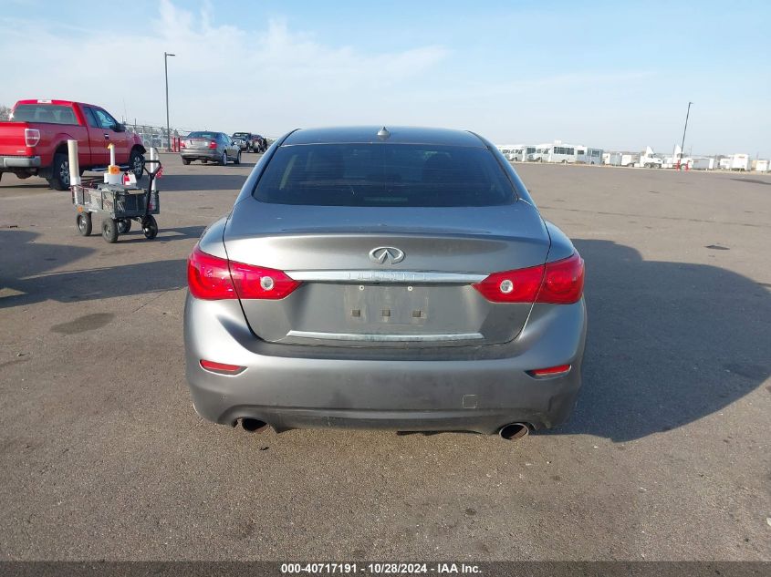 2015 Infiniti Q50 VIN: JN1BV7AR4FM423510 Lot: 40717191