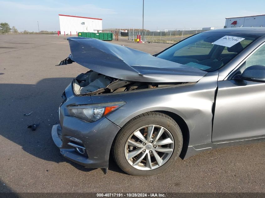 2015 Infiniti Q50 VIN: JN1BV7AR4FM423510 Lot: 40717191