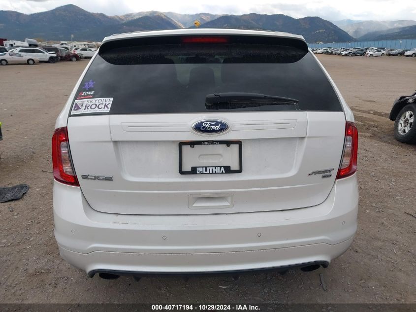 2013 Ford Edge Sport VIN: 2FMDK4AK2DBA15442 Lot: 40717194