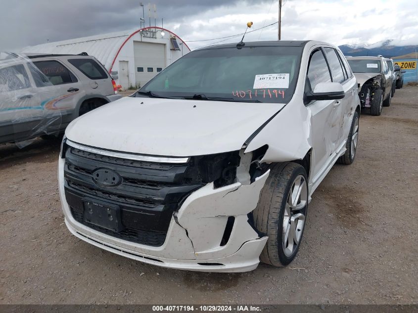 2013 Ford Edge Sport VIN: 2FMDK4AK2DBA15442 Lot: 40717194