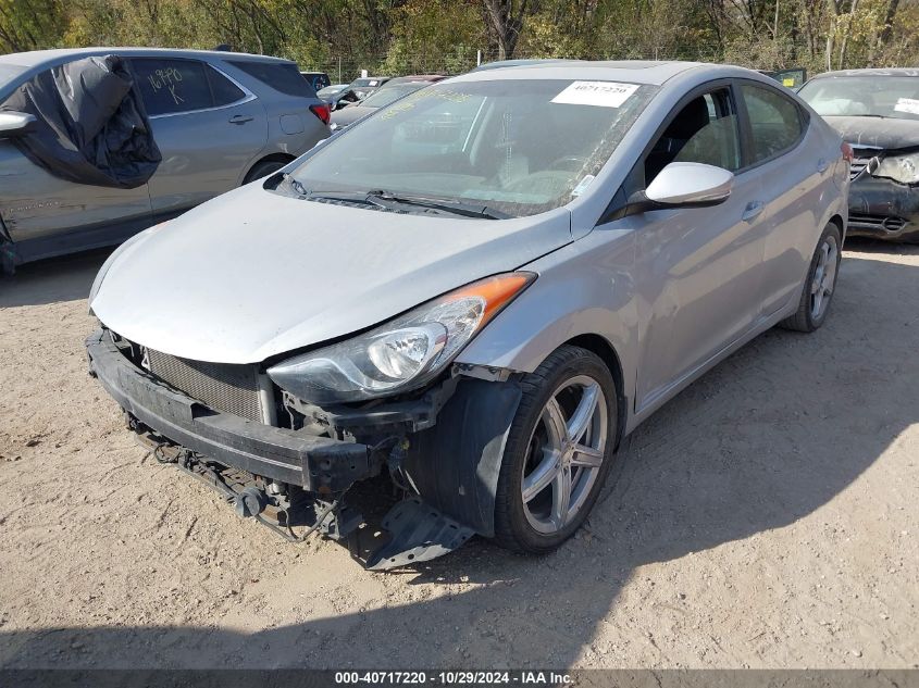 2013 Hyundai Elantra Limited VIN: KMHDH4AE5DU598849 Lot: 40717220